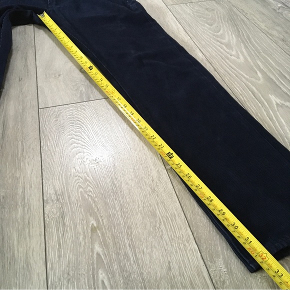 Levis 511 Trousers W31 L32 Blue Corduroy Slim Straight Cords Zip Fly - Picture 9 of 10